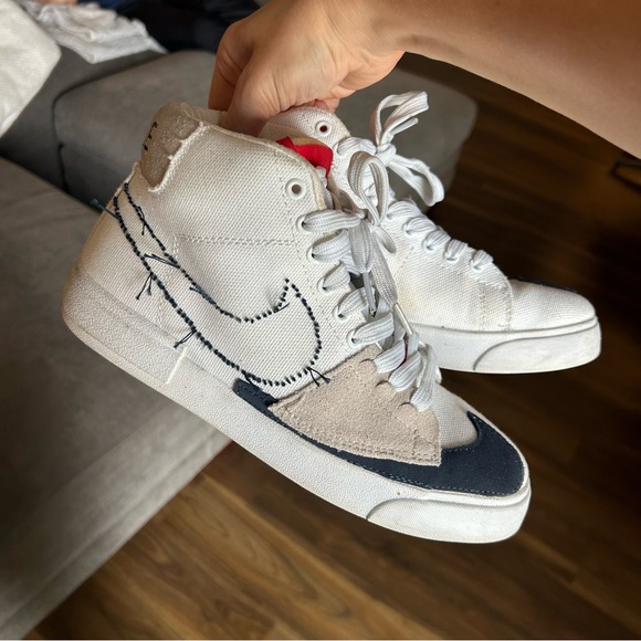 SOLD‼️Nike SB Zoom Blazer Mid Hack Pack - White - Picture 4 of 5